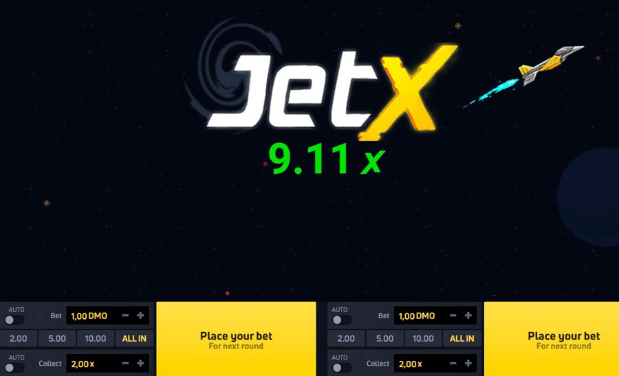 Jetx Crash თამაში