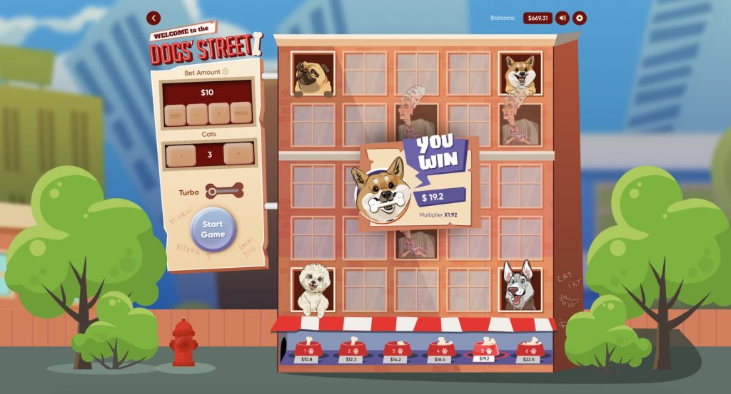 Dogs Street Game