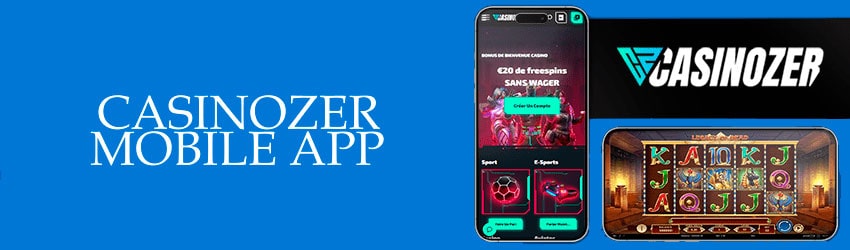 Casinozer Crash 赌场手机应用程序