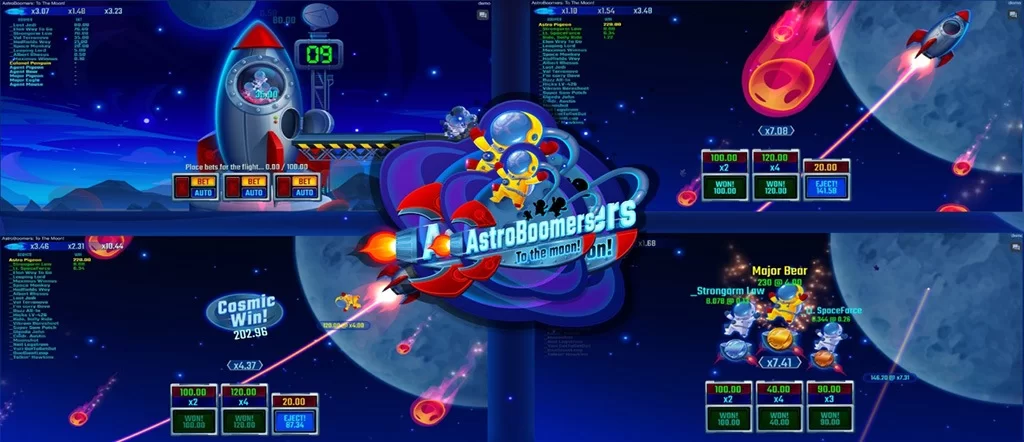 Astroboomers Recenzia hry