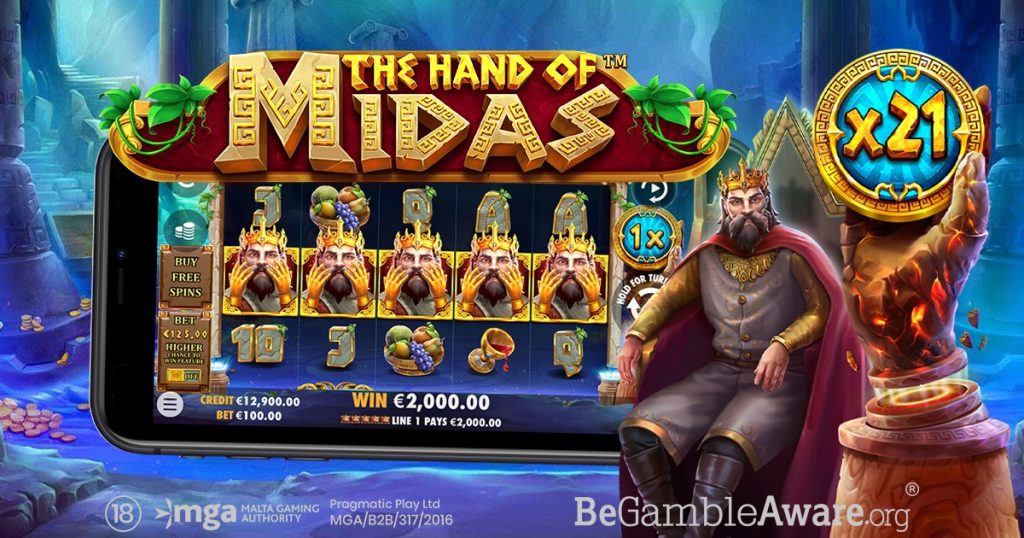 The Hand of Midas mobilā lietotne