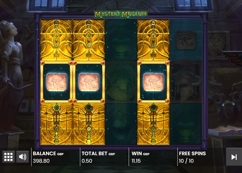 Mystery Museum Free spins round