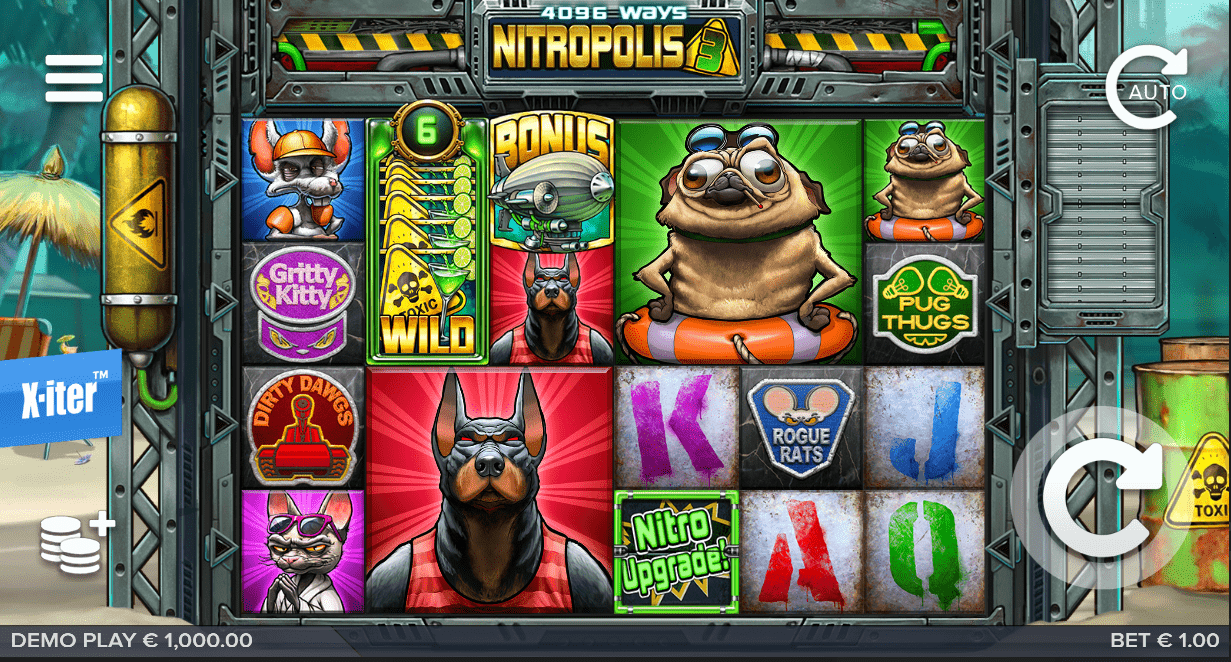 Základná hra Nitropolis 3