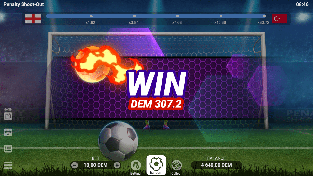 Penalty Shoot Out جیت